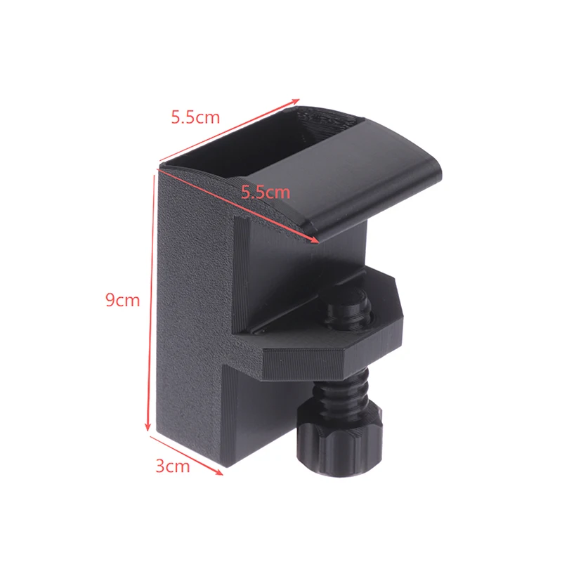 New Clip On Desk Edge Pen Holder Organizer Wide Clamping No Screws Office Home Storage Workplace Teaching Office Organization