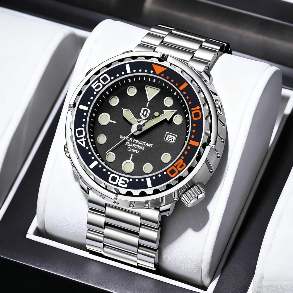 New Fashion Watch Men Top Brand Luxury Waterproof Luminous Date Clock Sport Watches Mens Quartz Wristwatch Relogio Masculino