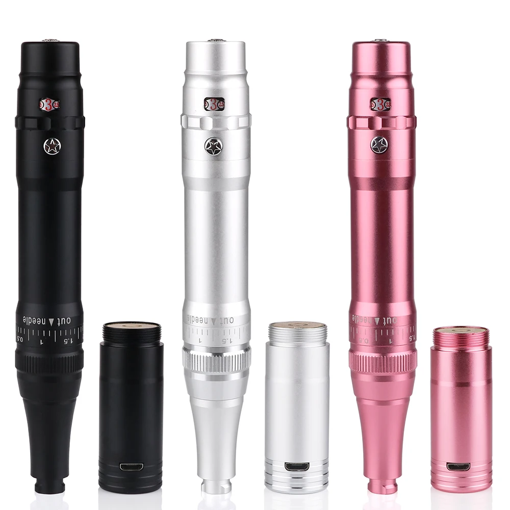 PMU Permanent Makeup Machine - Microblading Machine, Eyebrow Tattoo Machine Lip,Wireless Machine Kit Achieve Flawless Results