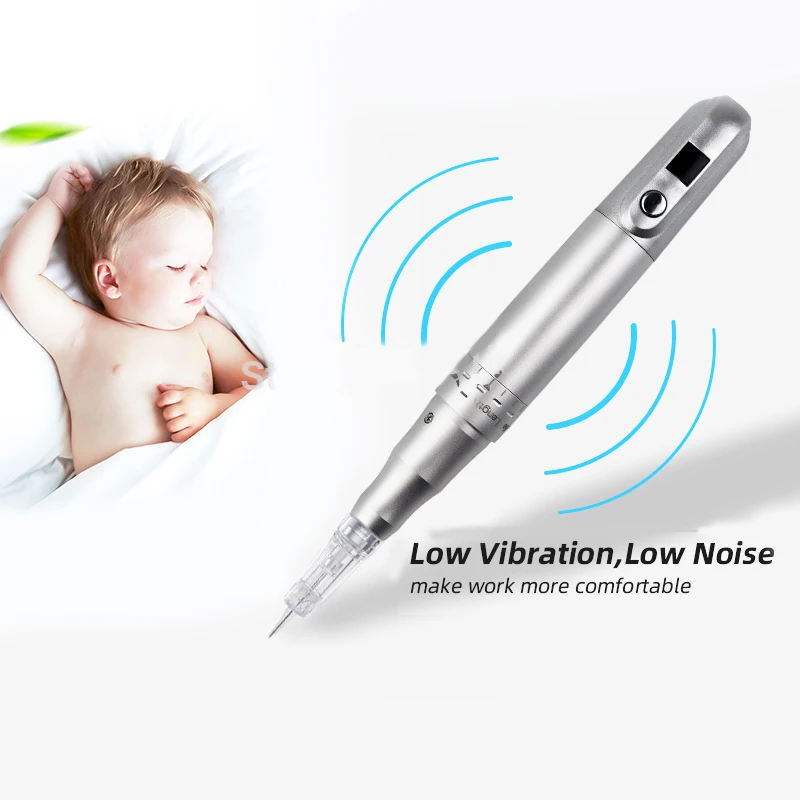 PMU Tattoo Machine Set Permanent Makeup Eyebrow Lip Universal Body Art Supplies Suitable For Beginners Microblading Equipment