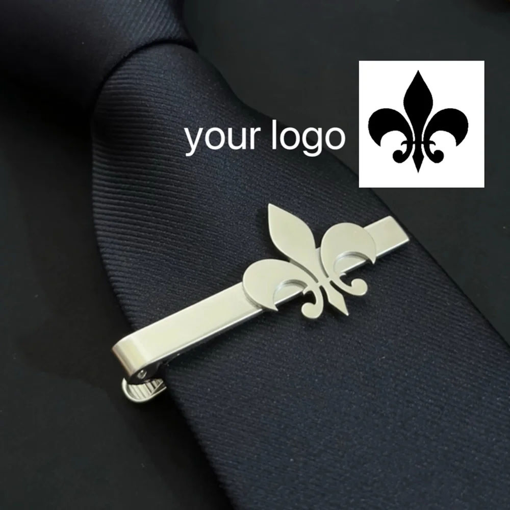 Personalized men's suit accessories, customized patterns, tie clips, wedding jewelry, tie accessories, men's gifts