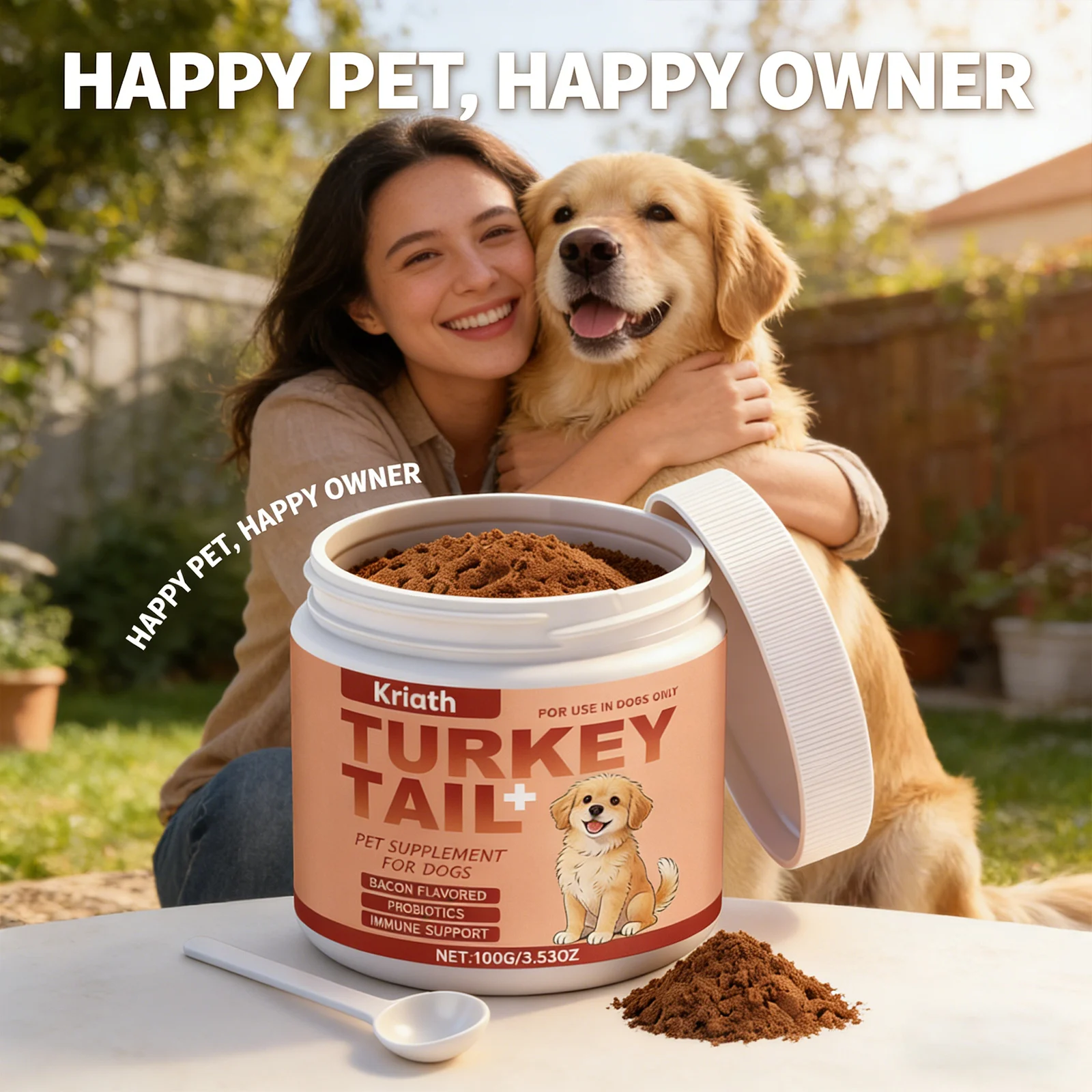 Pet Nutritional Supplements Bacon Flavor Promote Intestinal Function Improve Hair Gloss Maintain Joint Health Nutrition Products