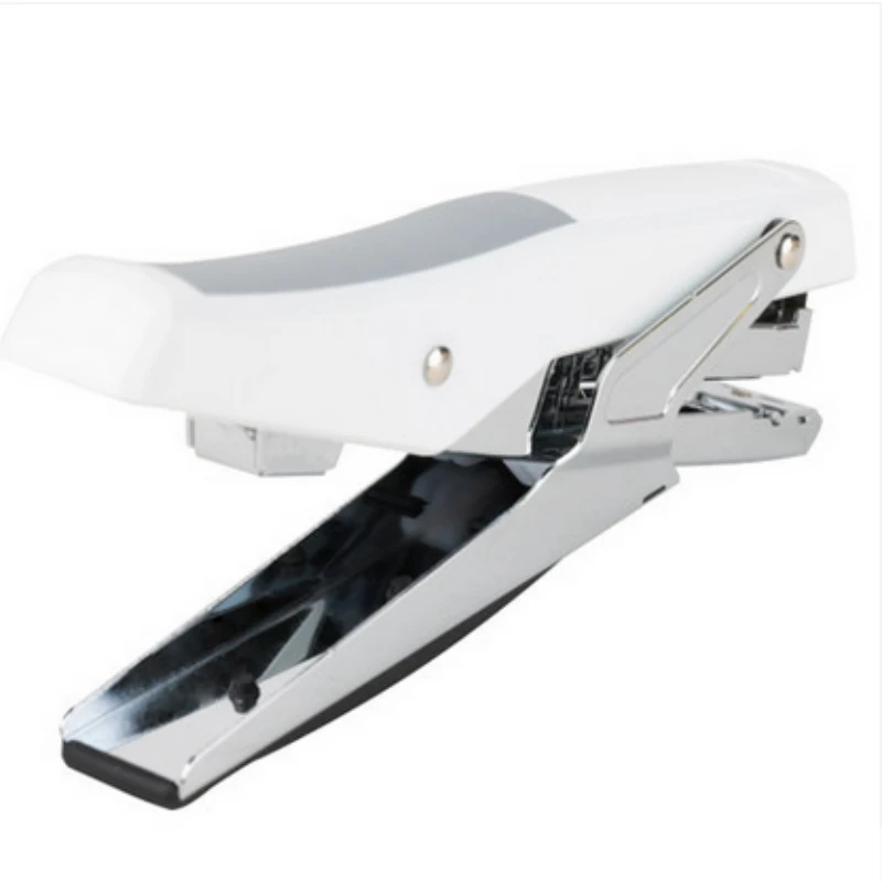 Plier Stapler Manual Metal Hand Stapler with Staples Stapling 20 Sheets Office School Low Force for Business Commercial