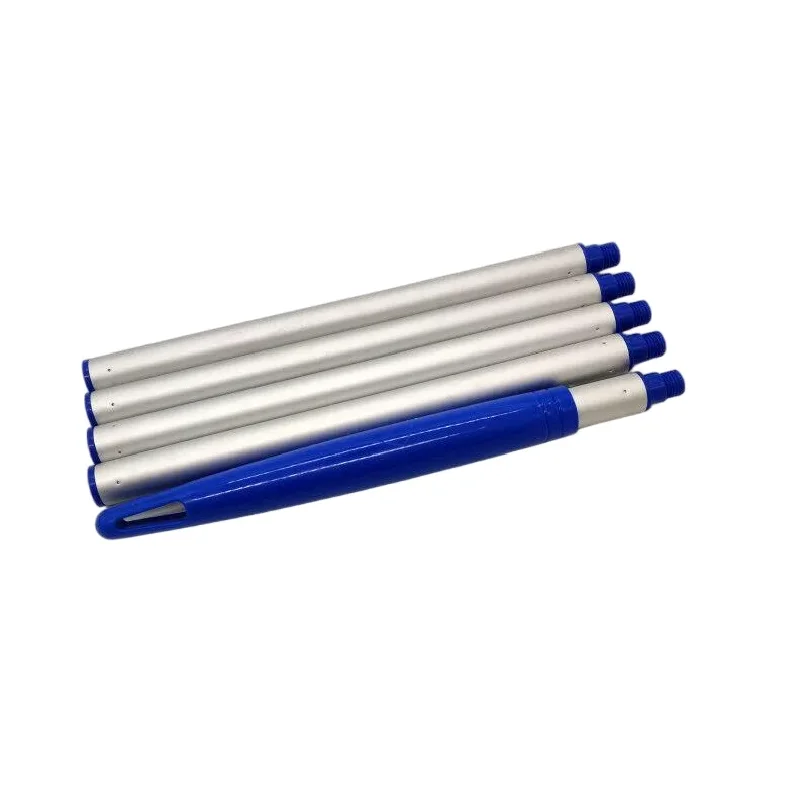 Pool Skimmer Net with 5 Aluminum Pole Sections 64'', Cleaning Leaf of Swimming Pools, Spas, Hot Tubs and Fountains