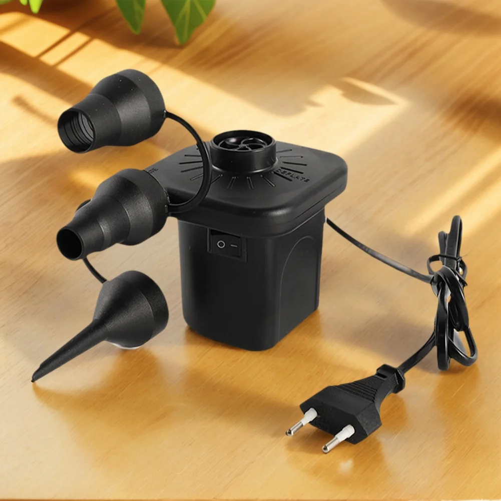 Portable Air Pump Quick-Fill Air Mattress Pump Inflator/Deflator Pumps for Inflatables Air Mattress Bed Couch Swim Ring