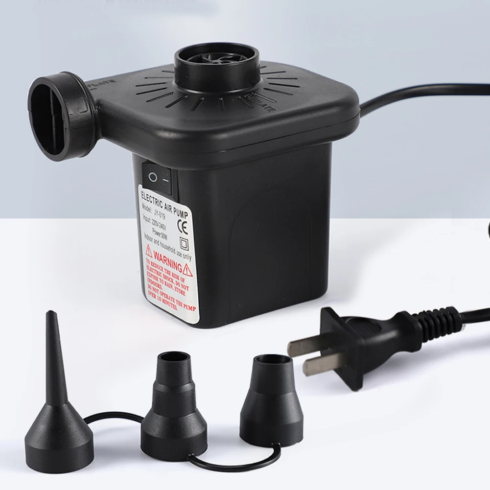 Portable Air Pump Quick-Fill Air Mattress Pump Inflator/Deflator Pumps for Inflatables Air Mattress Bed Couch Swim Ring