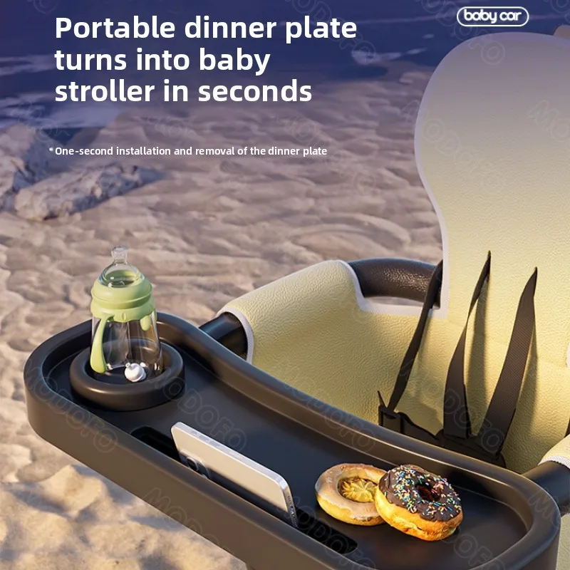 Portable Stroller Lightweight Travel Pushchair Multipurpose Adjustable Compact Stroller Ultra-Light Folding Children Strollers