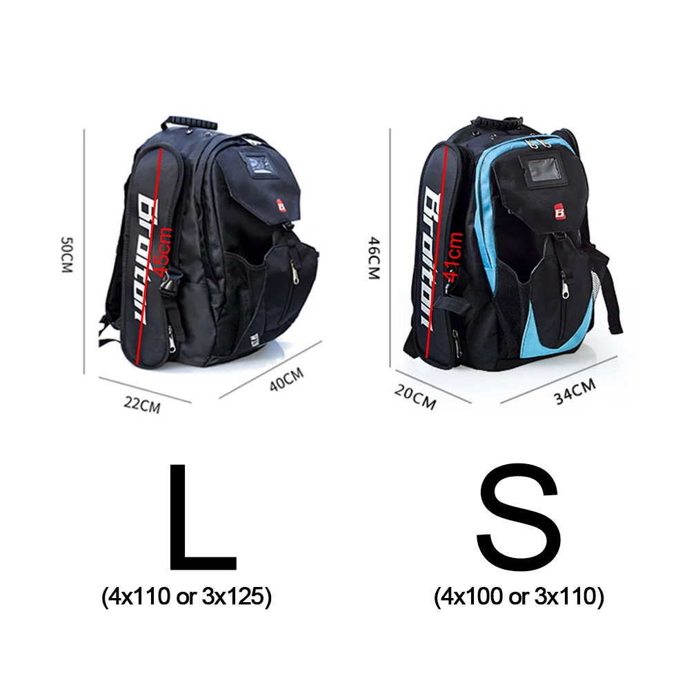 Professional Roller Skates Backpack, 4 Wheels Patins Bag, 3X110mm 4X100mm 4X110mm Wheel Container Speed Slalom Inline Skates Bag