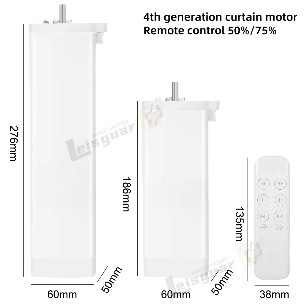 S Wave Smart Curtain Track System Tuya Smart Life APP WiFi Zigbee Remote Control Curtains