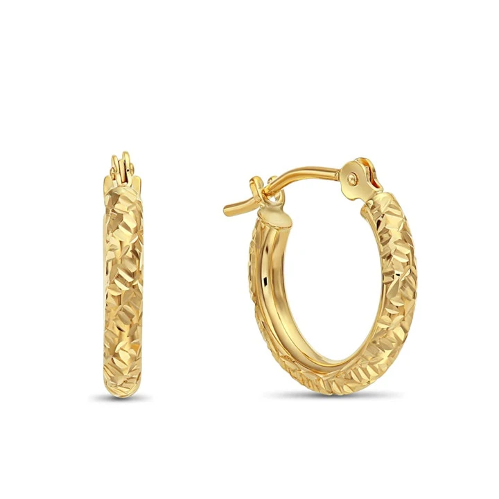 K Gold Earring