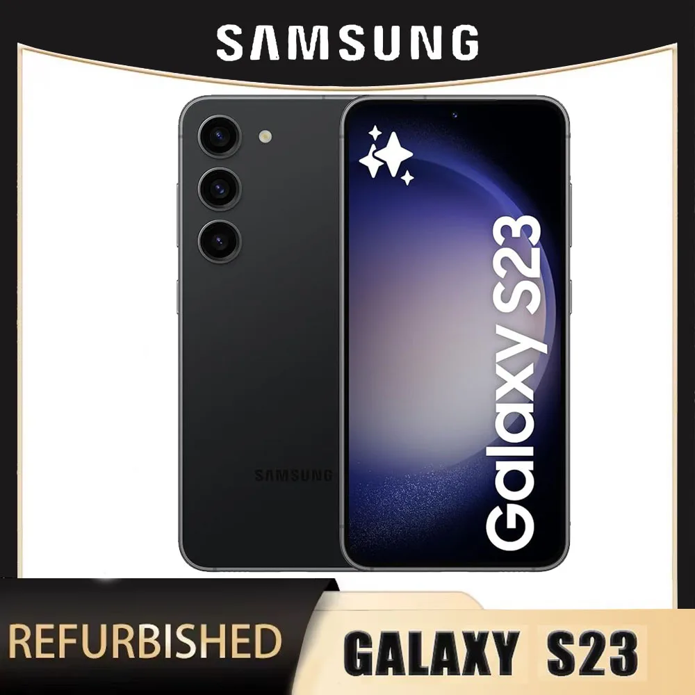 SAMSUNG Galaxy S23 Smartphone 5G 6.1" AMOLED 50 MP Camera US Version Unlocked Excellent Condition Smart Phone(Refurbished)