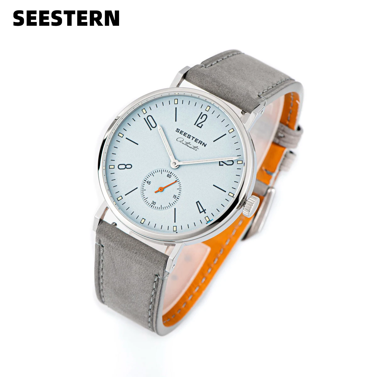 SEESTERN 2024 New Men Watch Automatic Business Wristwatches ST1701 Movement Ultra Thin Clock Top Brand Luxury Fashion Casual