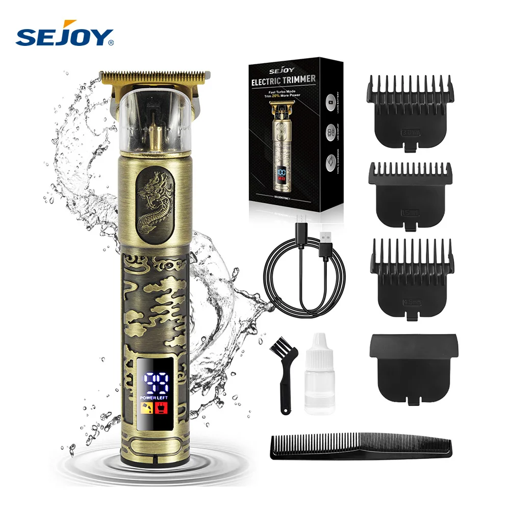 SEJOY Electric Hair Clipper for Men Professional Hair Cutting Machine Adjustable Precision Adults Kids Cordless Hair Trimmers