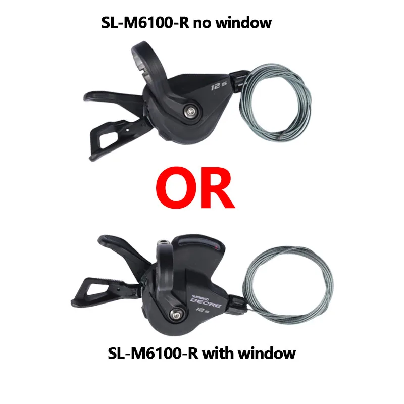 SHIMANO DEORE M6100 Groupset SL RD CN CS M6100 For 1x12s MTB Rear Derailleur 10-51T Cassette Sunshine K7 DEORE 12S 4pcs Kit