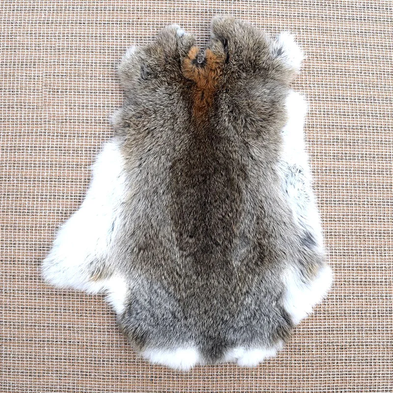 Soft Faux Rabbit Fur White Sale By Whole Piece Fluffy Rabbit Pelts Clothing Accessories Faux Fur For Blanket Carpets Supplies