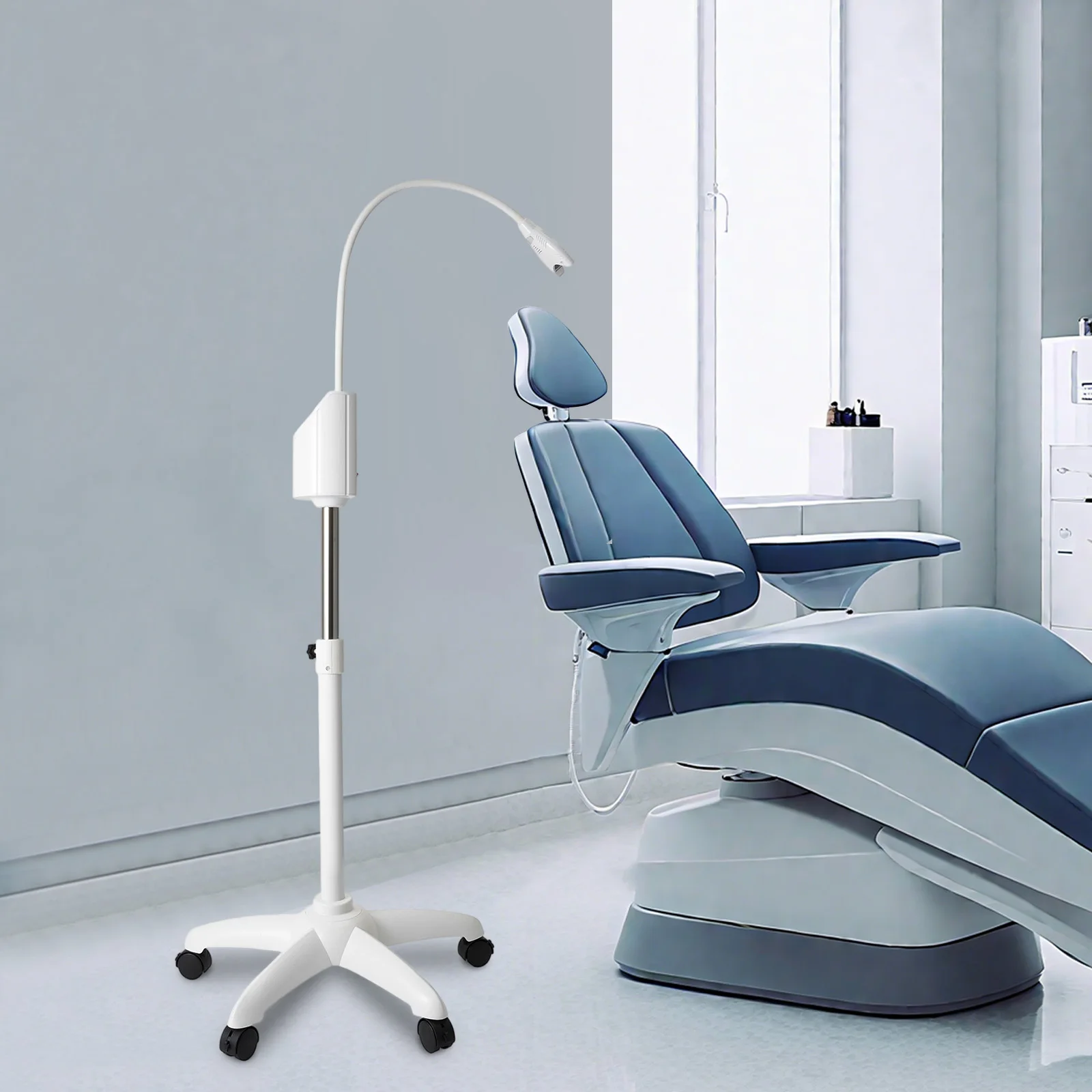 Teeth Whitening Light, Teeth Whitening Machine with Wheels, Teeth Whitening Lamp for Clinics, Hospitals, Homes