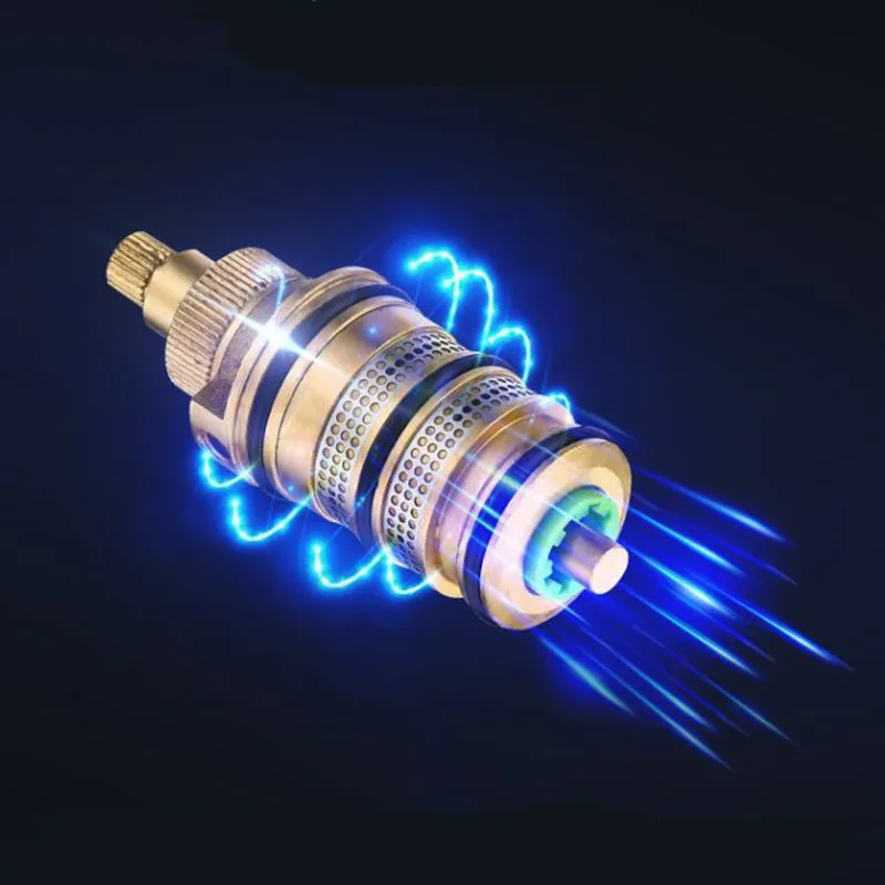 Thermostatic Shower Faucet Bathroom Thermostatic Mixer Tap Hot And Cold Bathroom Mixer Faucet Mixing Valve Bathtub Faucet YLC-22