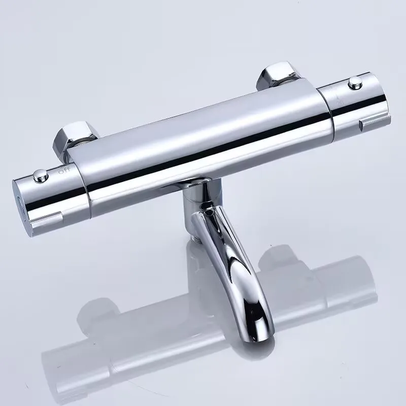 Thermostatic Shower Faucet Bathroom Thermostatic Mixer Tap Hot And Cold Bathroom Mixer Faucet Mixing Valve Bathtub Faucet YLC-22