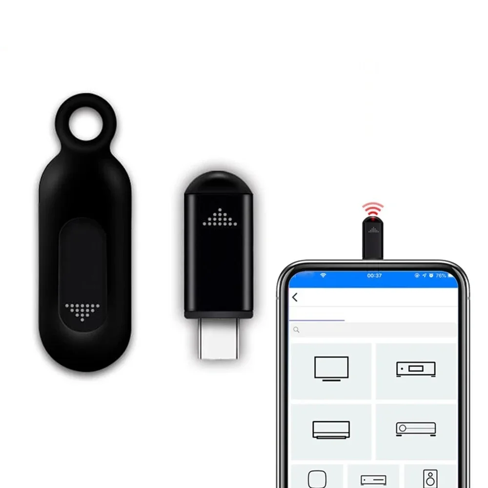 USB Type C Mobile Phone IR Blaster Smart Infrared Transmitter Universal Remote Control Adapter For TV Air Conditioner