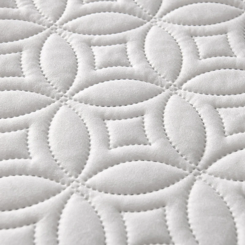 Ultrasonic Quilted Waterproof Antibacterial Mattress Protector Breathable Ultra Soft Noise Free 30CM Deep Pocket Fitted Sheet