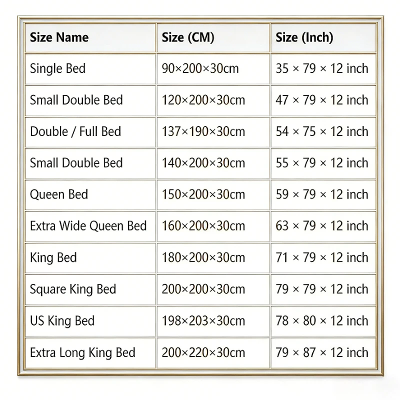 Ultrasonic Quilted Waterproof Antibacterial Mattress Protector Breathable Ultra Soft Noise Free 30CM Deep Pocket Fitted Sheet