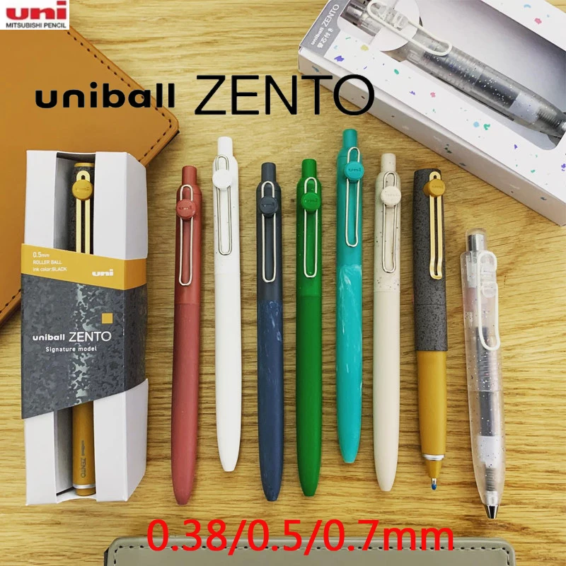 Uni-ball ZENTO Marble Limited with Advanced High-Density Ink Gel Pen,Variouse Colors 0.38~0.7mm Smooth Writing For Daily Writing