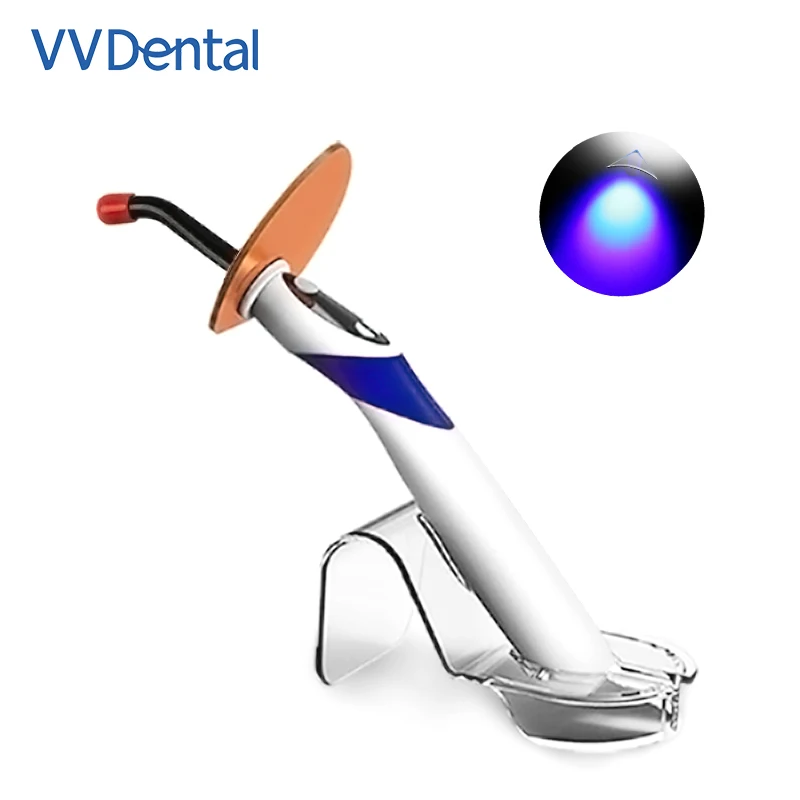 VVDENTAL Dental Curing Lamp Dental Photopolymerize 5S Curing Light LED Resin Cure Lamp Orthodontics Equipment
