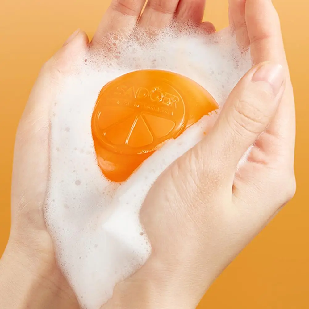 Vitamin C Moisturizing Body Soap 1/2pcs - A Mild Cleansing Body Soap for Daily Use, Hydrating & Nourishing the Skin