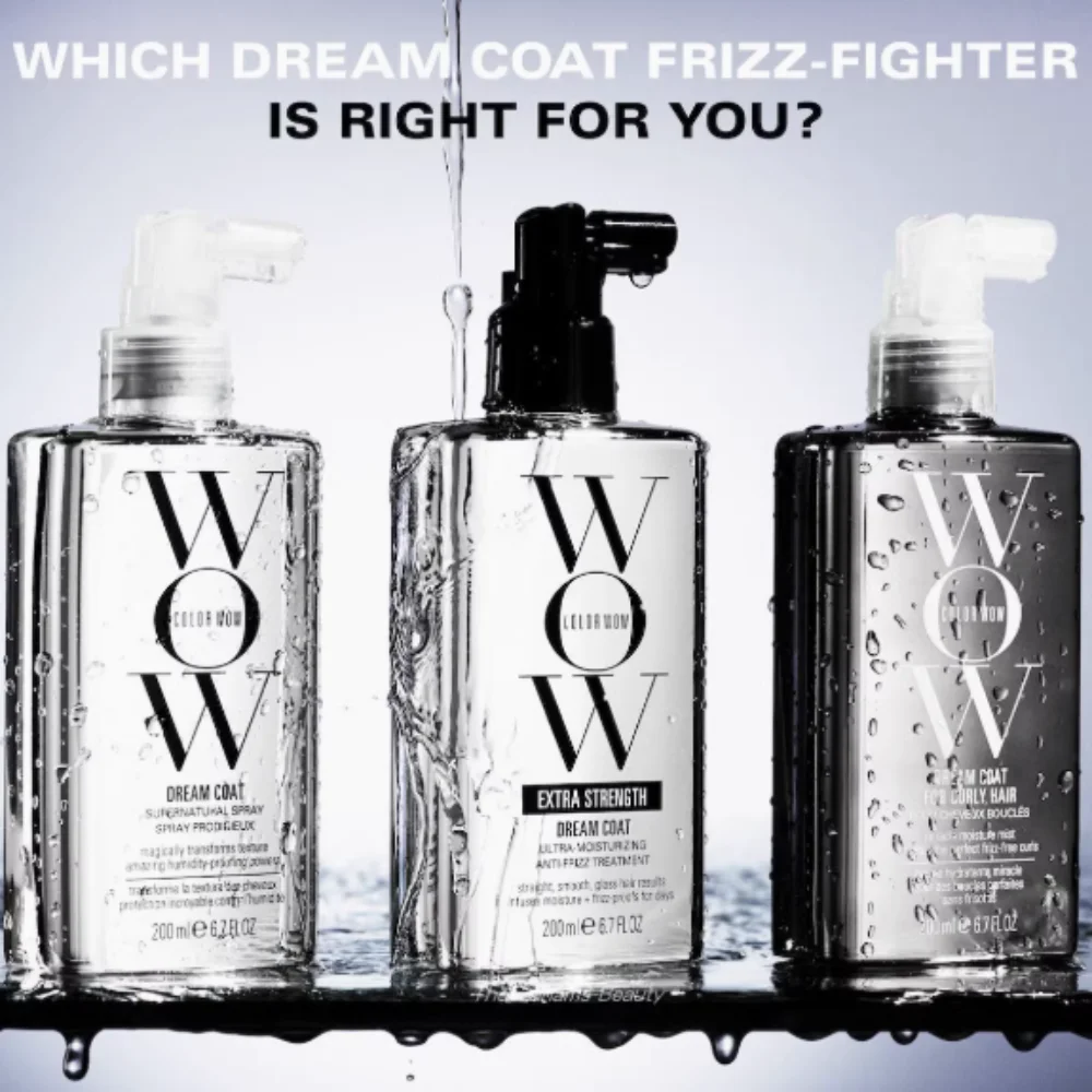 WOW Anti-Moisture Hair Spray For Extremely Frizzy Hair Softening Shampoo Glazed Smoothing Conditioner Moisturising Hair Care