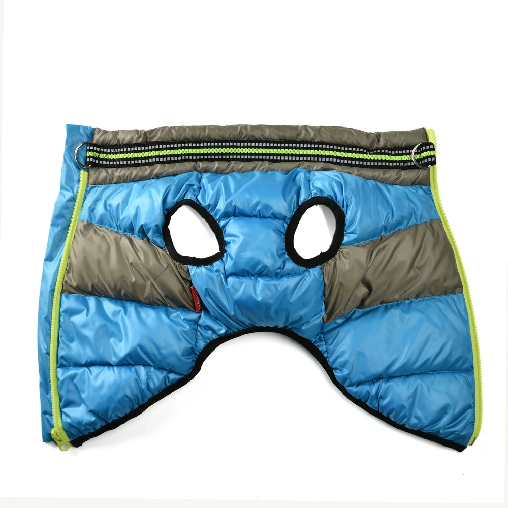 Warm Pet Apparel Winter Windproof Puppy Clothes For Small Medium Dogs Cats Vest Coat With D-Ring Chihuahua Schnauzer Outfits