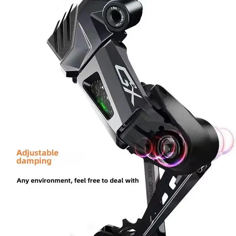 Wheeltop New GeX Wireless Electronic Shifter Gravel Bike Set Single Chainring 7-14 Speed Rear Derailleur Road Bicycle Groupset