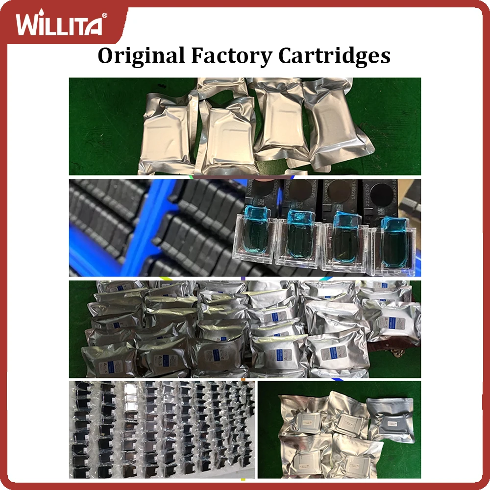 Willita Original SP70 Ink Cartridge Fast Dry Solvent Ink Cartridge JS12/2588 Compatible Ink Cartridge For 12.7 Inkjet Printer