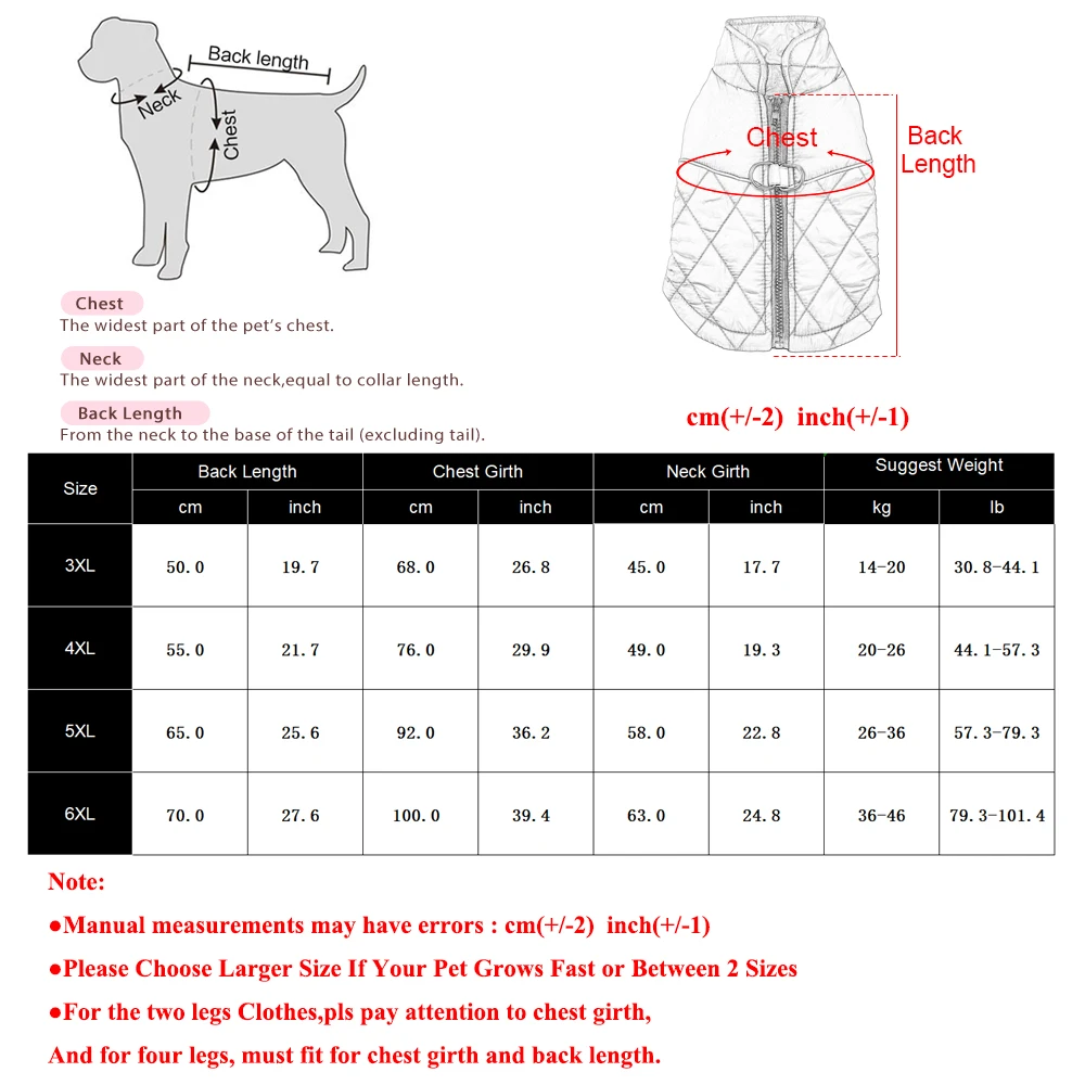 Winter Dog Clothes For Big Dogs Waterproof Pet Jacket Coat With D-ring Windproof Reflective German Shepherd Apparel Costumes