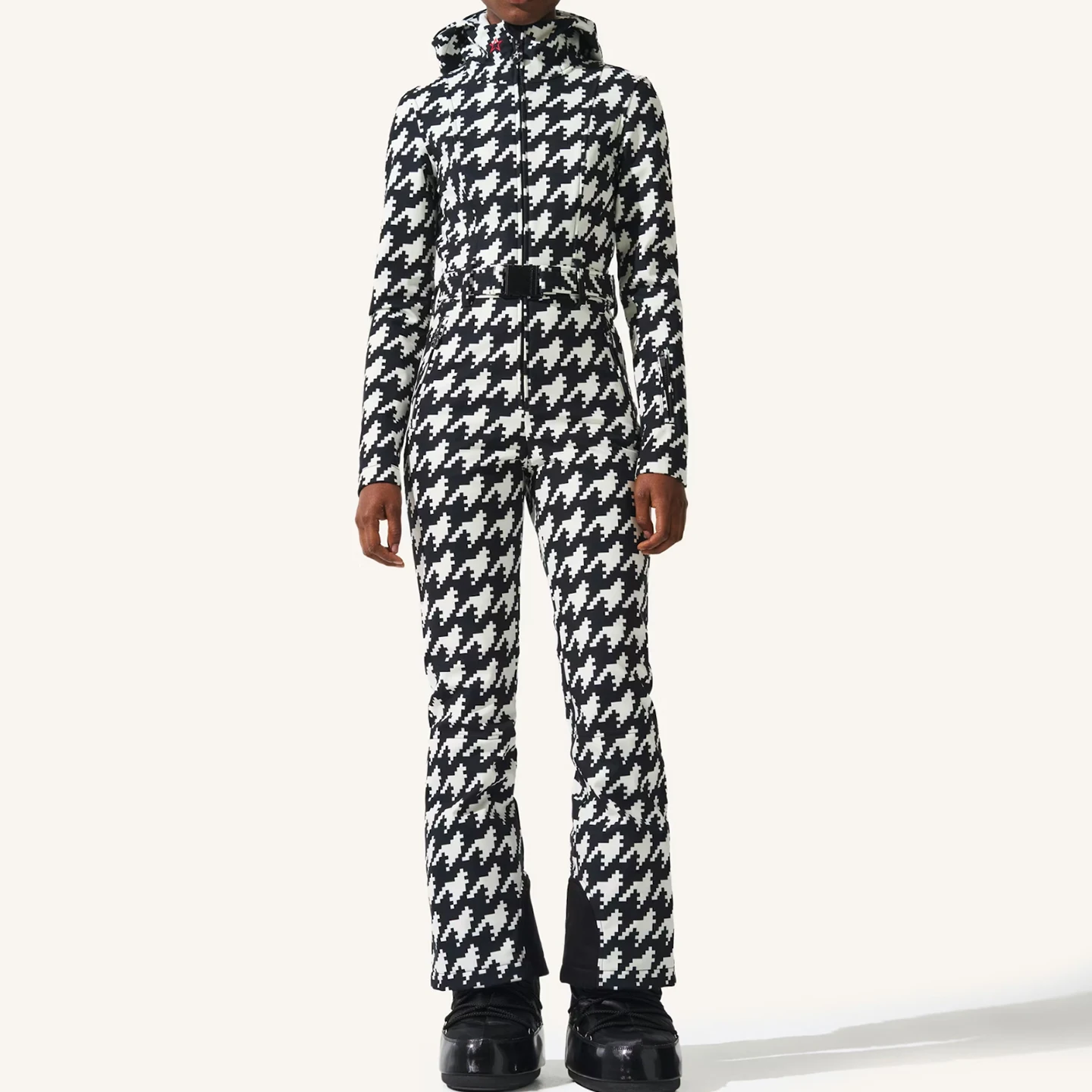 Women's Technical Jumpsuit Fashionable Versatile Daily Wear Ski Series High Waist Long Pants Original Design Spring 2026