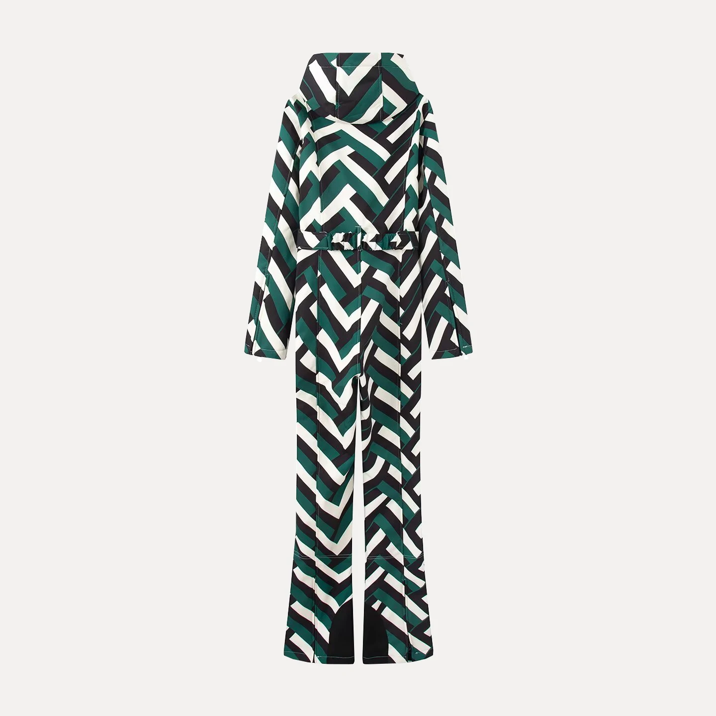 Women's Technical Jumpsuit Fashionable Versatile Daily Wear Ski Series High Waist Long Pants Original Design Spring 2026