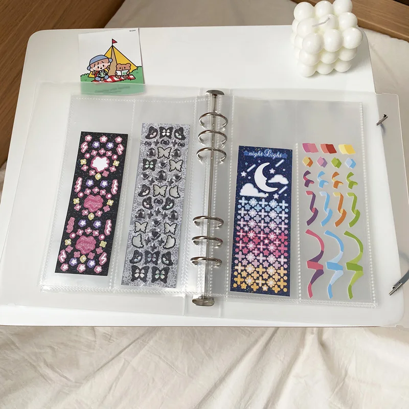 Yoofun A5 Binder Storage Collect Card Holder Book Journal Diary Agenda Planner Korean Idol Photo Organizer School Stationery