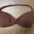 Dark brown bra