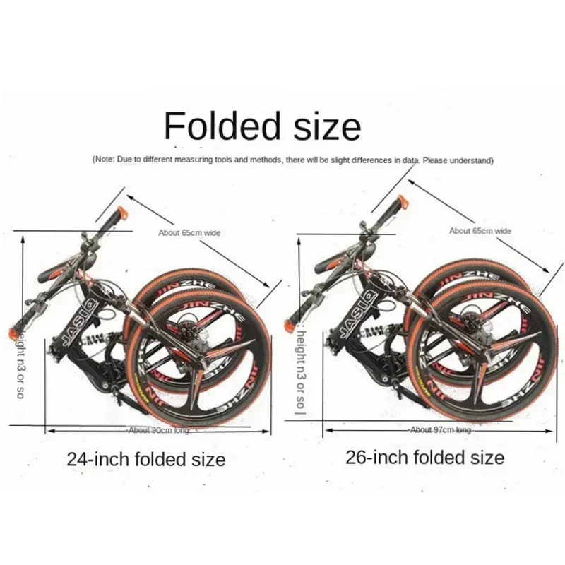 new folding mountain bike 24/26 inch mtb Full Suspension Cross Country Bicycle 27 speed soft tail Downhill bicicleta disc brake