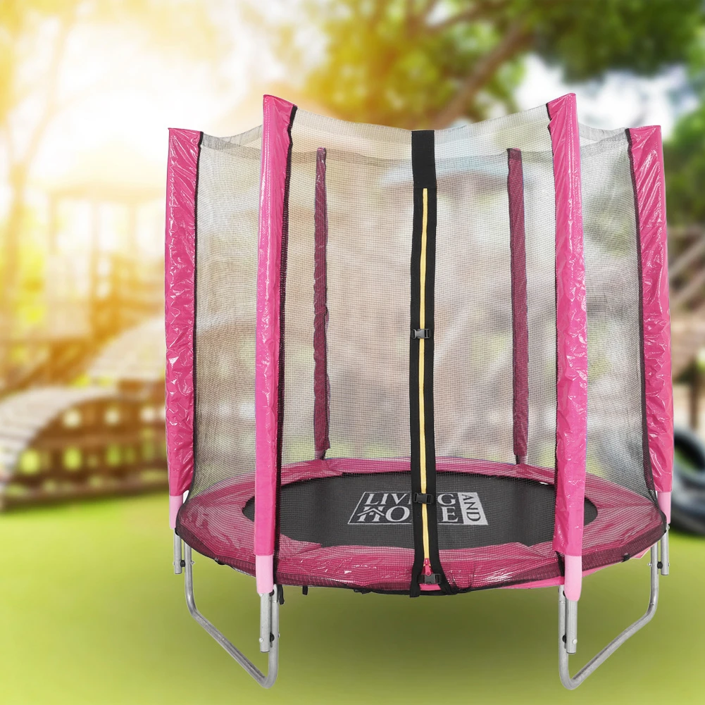 【Breeins】Outdoor Trampoline with Safety Enclosure for Kids Entertainment