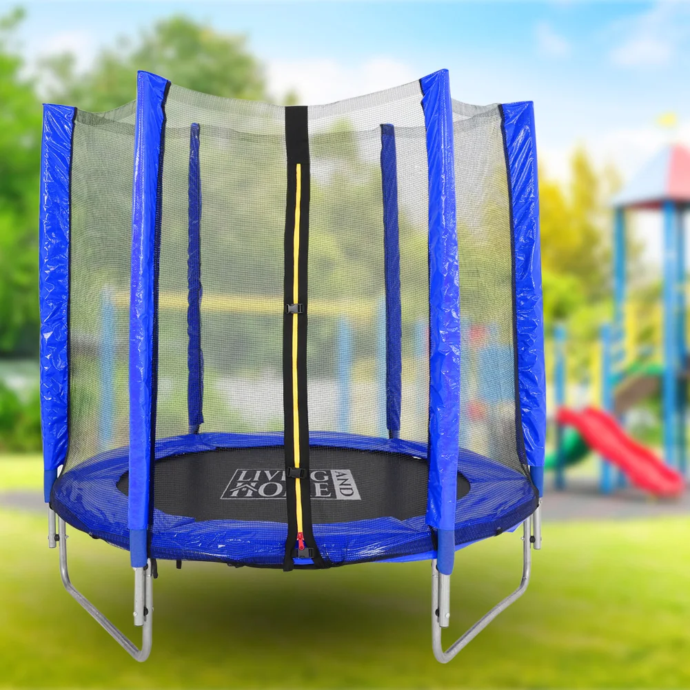 【Breeins】Outdoor Trampoline with Safety Enclosure for Kids Entertainment